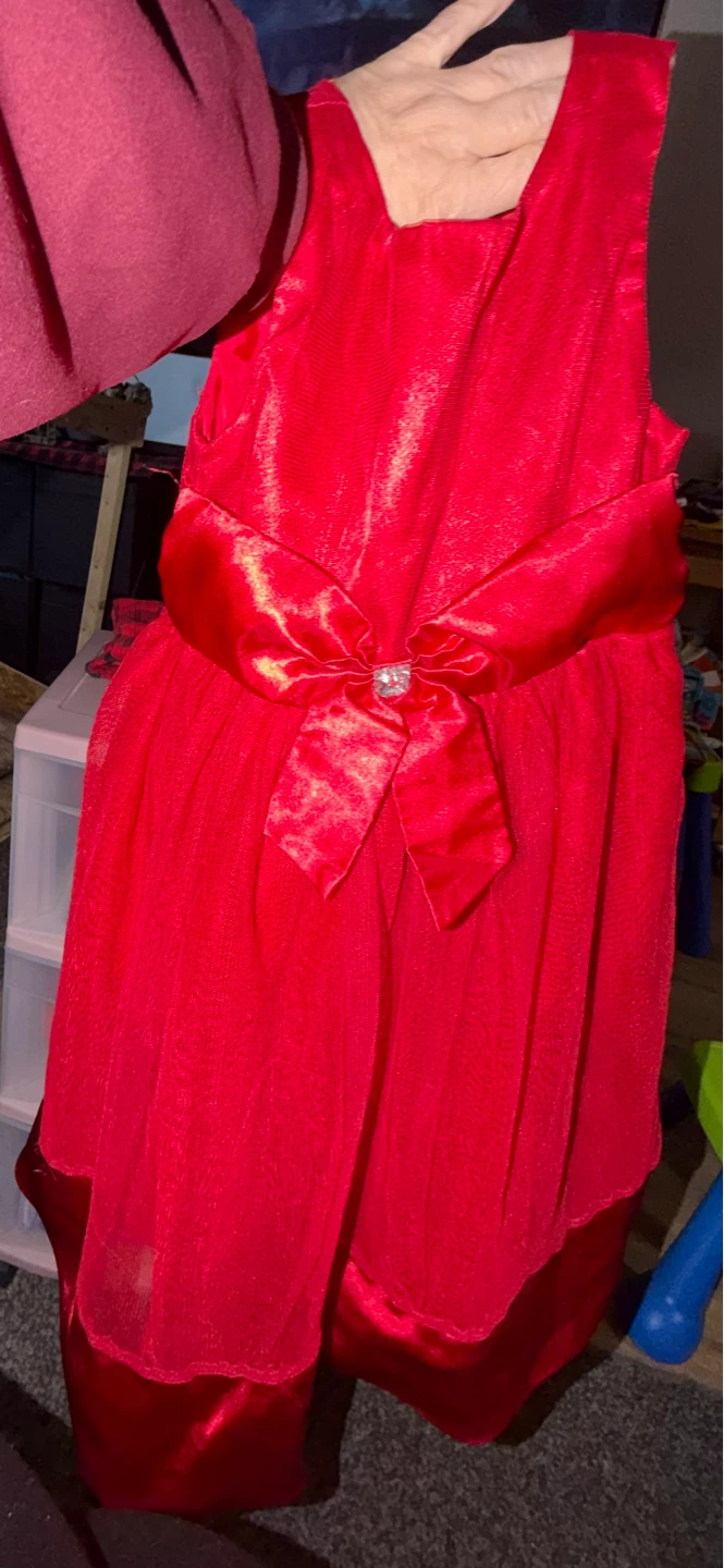 Size 6 Red Party Dress - photo 4