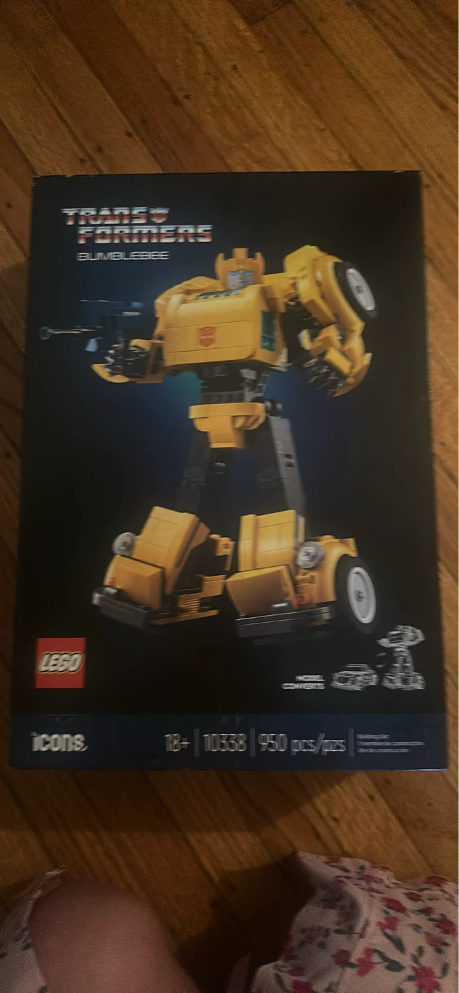 LEGO Icons Transformers Bumblebee Building Set 10338