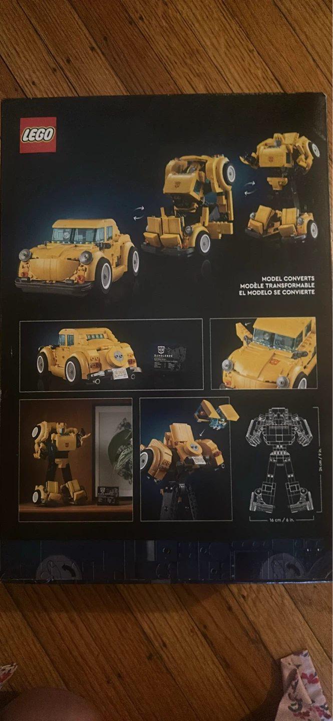 LEGO Icons Transformers Bumblebee Building Set 10338 - photo 3