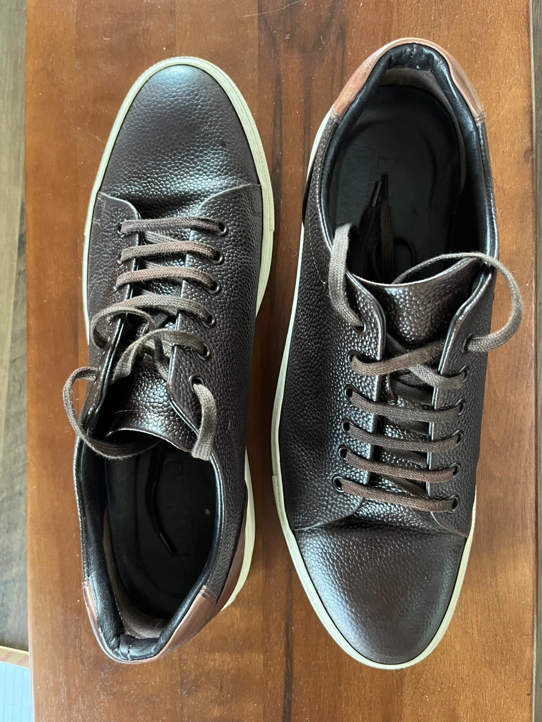 Lancio Handmade Italian  Brown Leather Shoes - photo 5