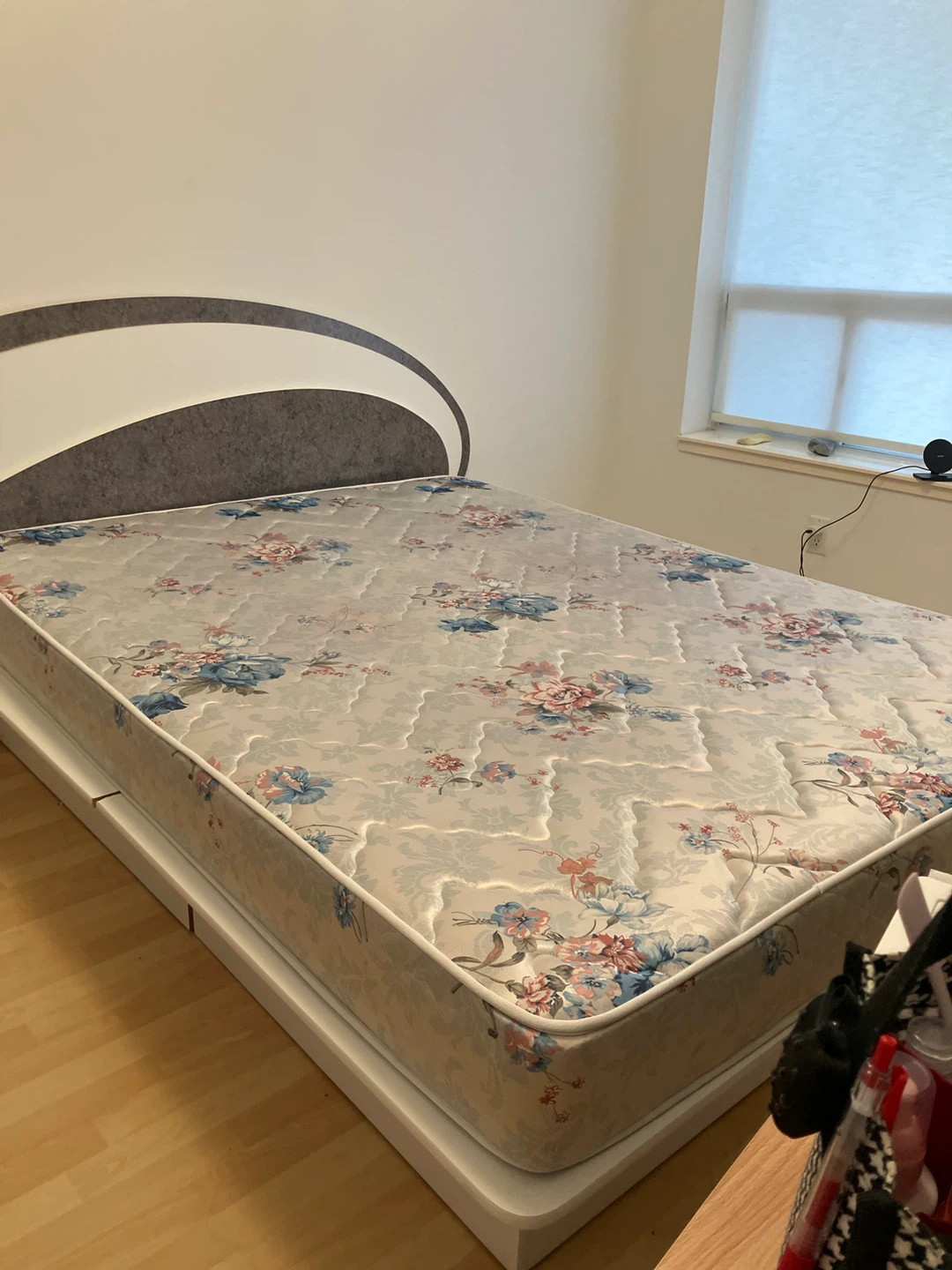 A queen size bed