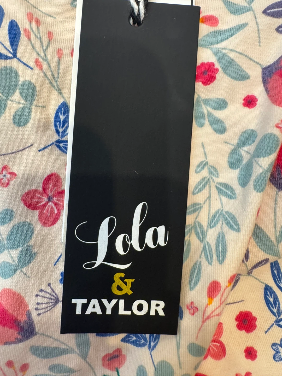 Organic cotton Lola & Taylor Floral Baby Romper - photo 5