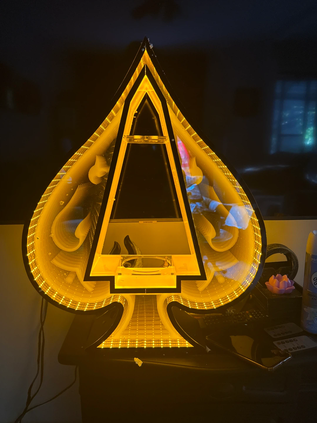 OMNIOF LED Ace of Spade Champagne Bottle Presenter - photo 5