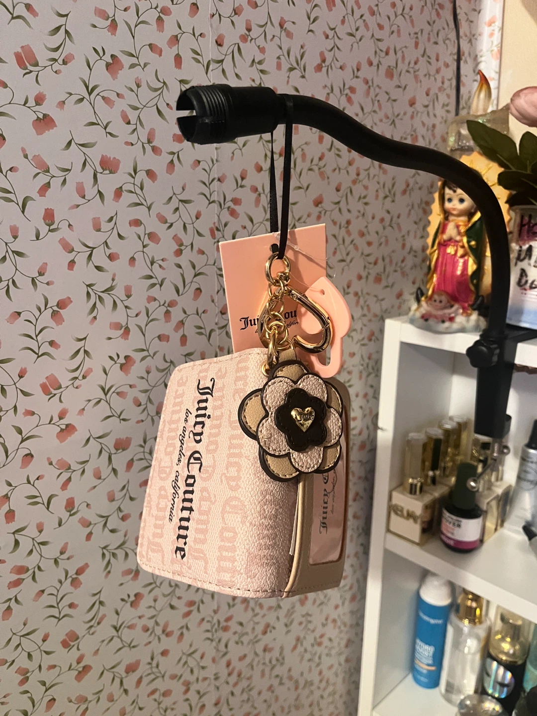 NWT Juicy Couture Card Case Key Fob Wallet