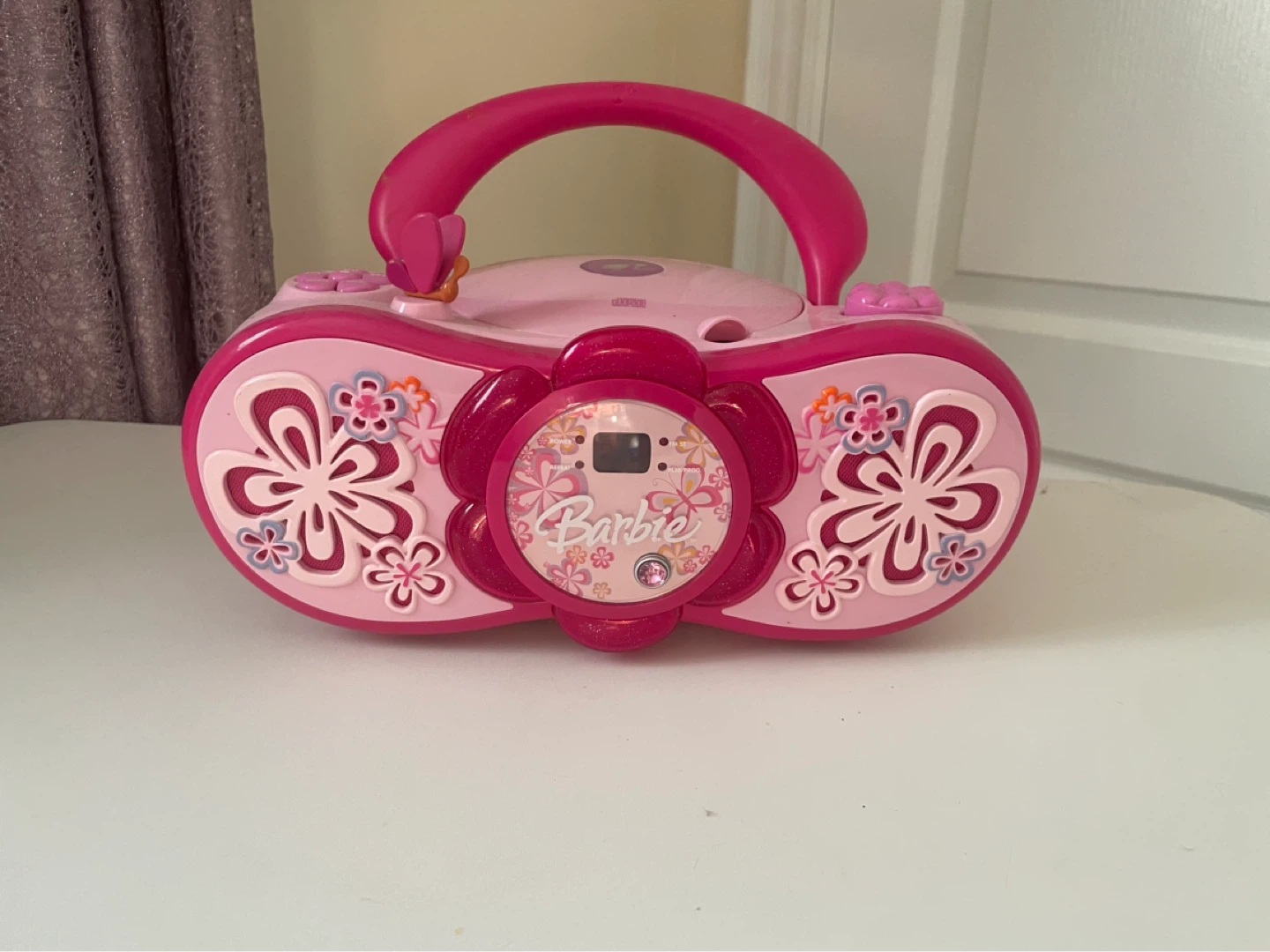 Barbie Radio CD Player Boombox
