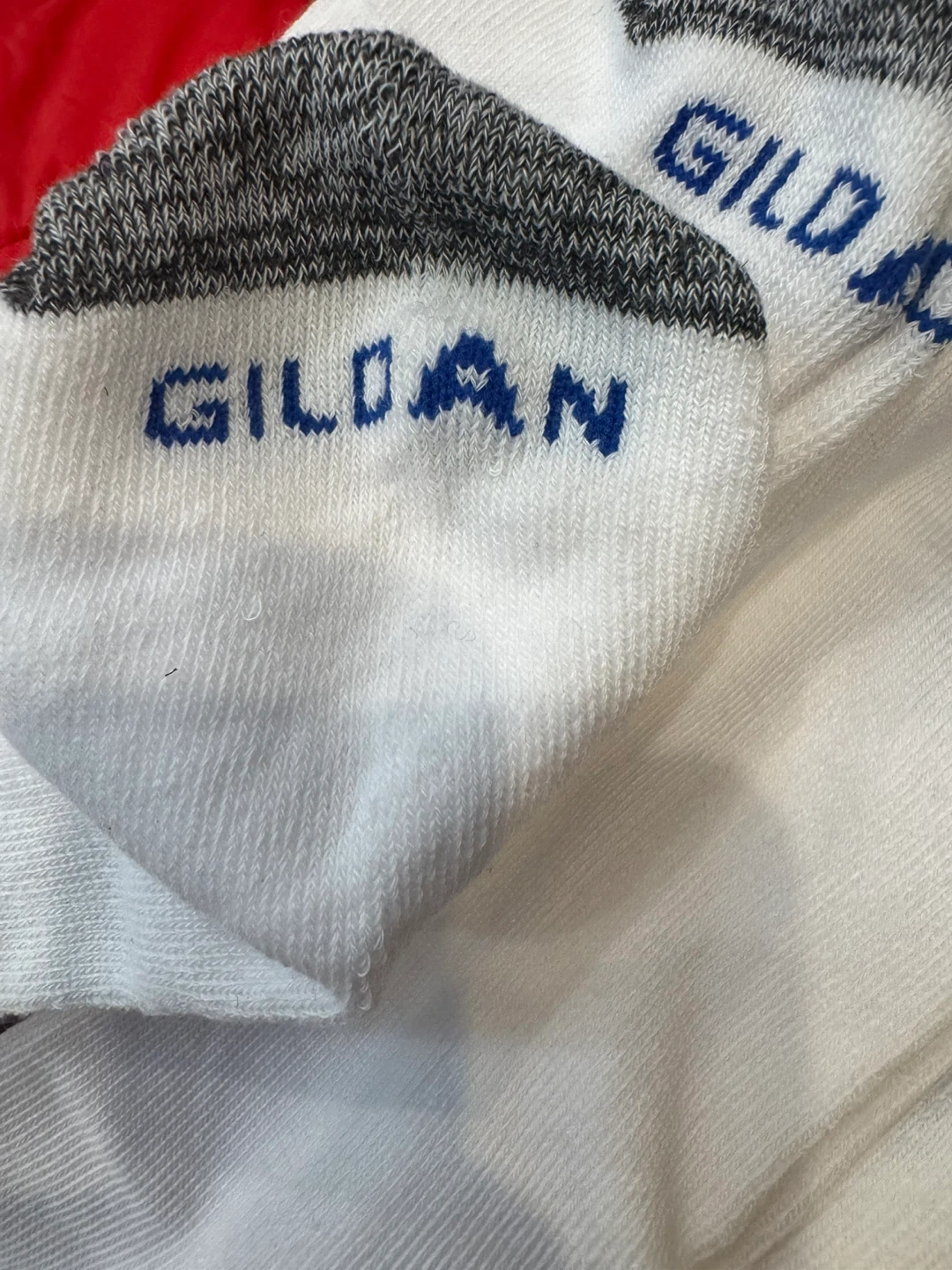 Gildan White Crew Socks