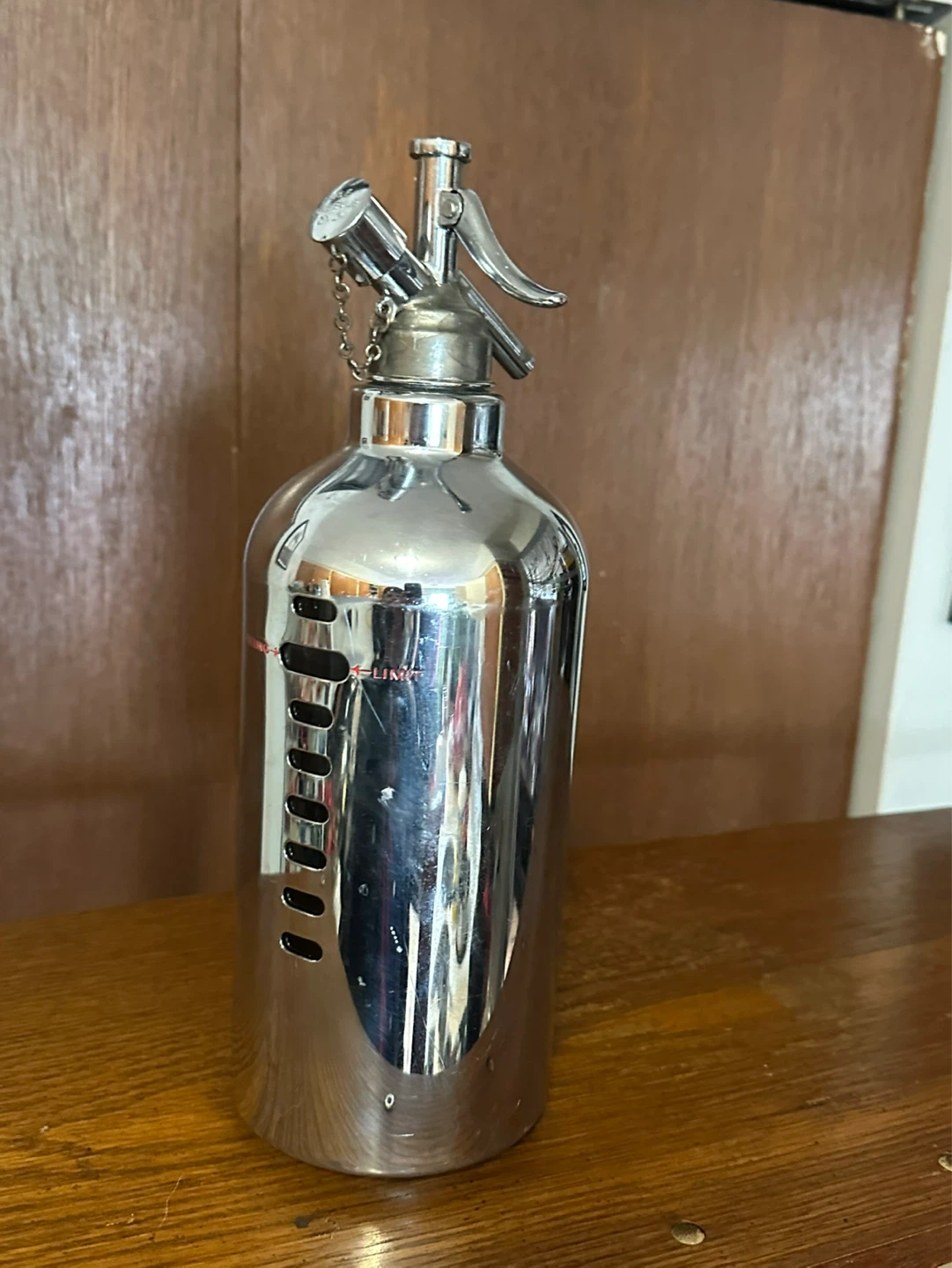 sparkleys makers ltd art deco chrome seltzer bottle - photo 5