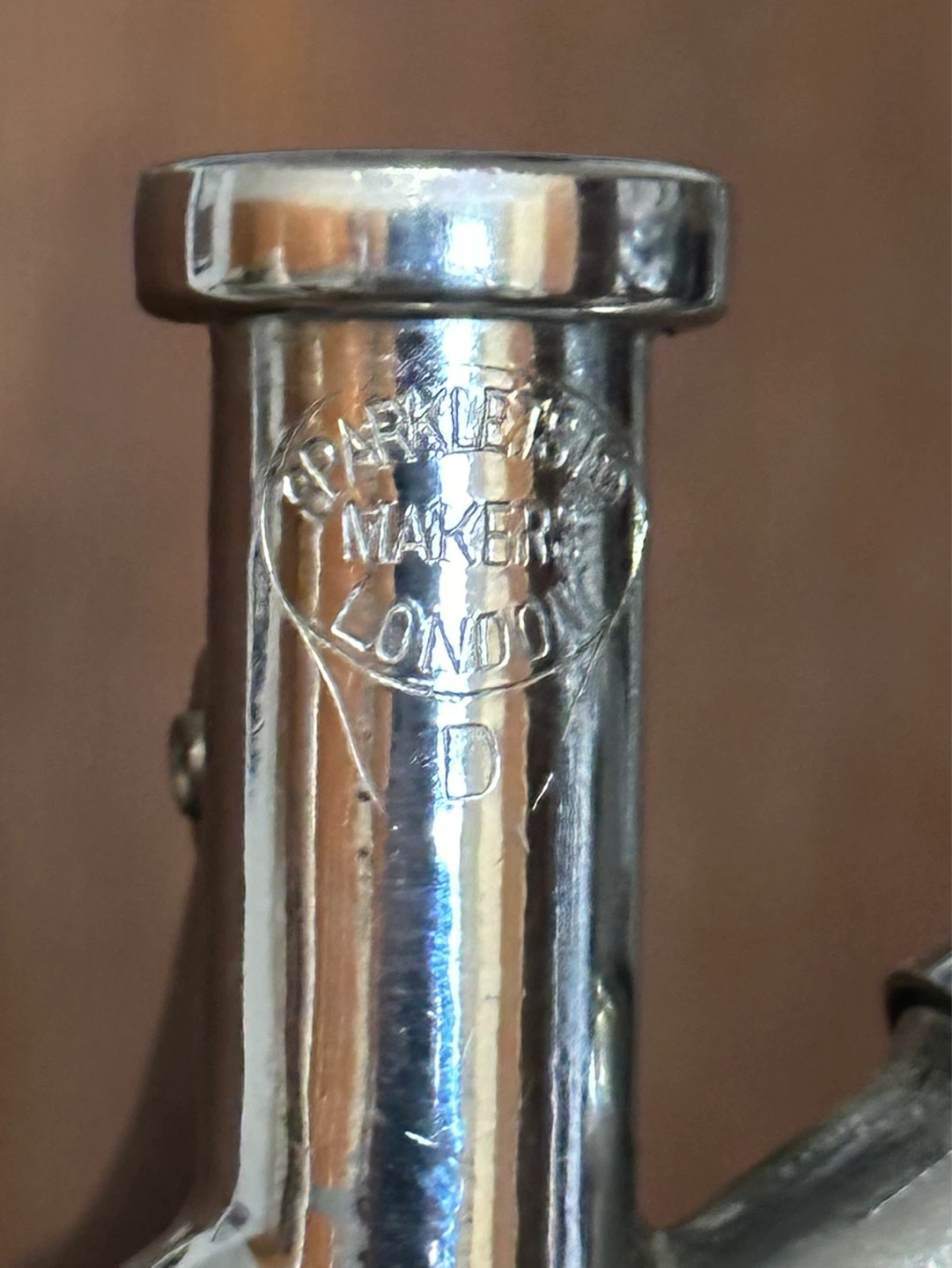 sparkleys makers ltd art deco chrome seltzer bottle - photo 3