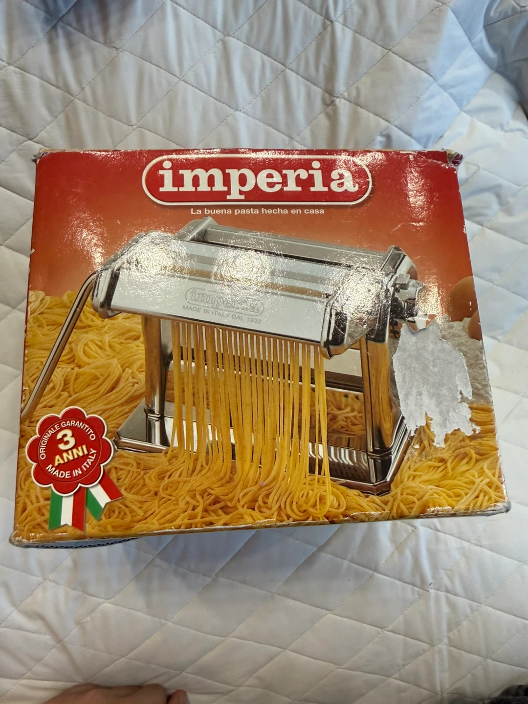 Imperia Pasta Machine with Duplex Cutter