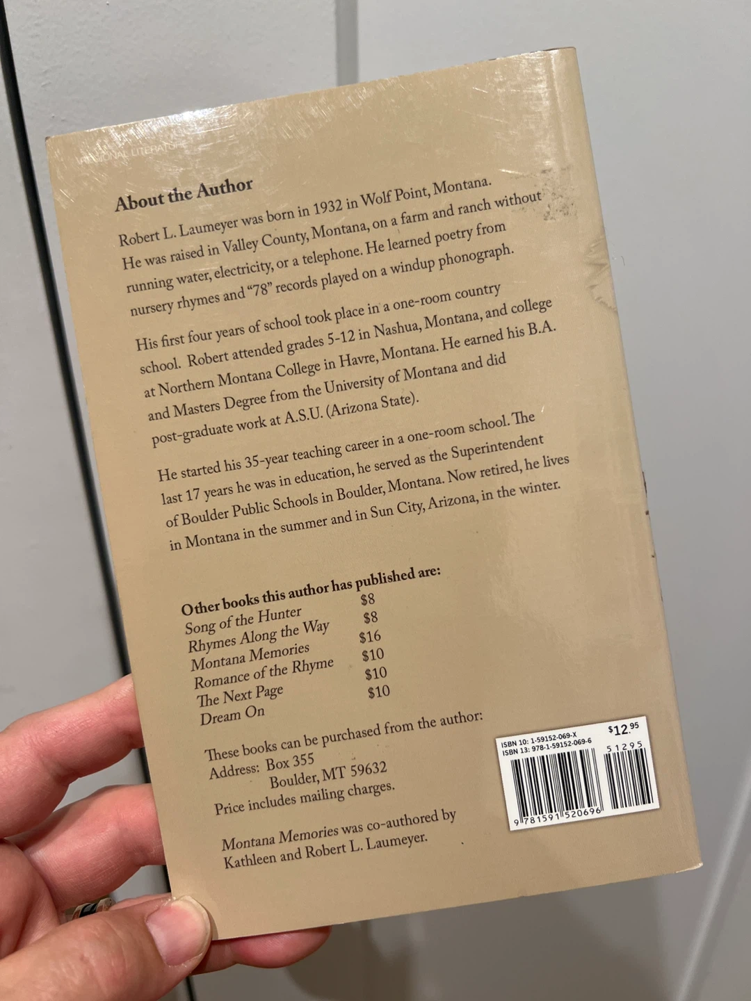 Dream On: Prose and Poetry by Robert L. Laumeyer - photo 2