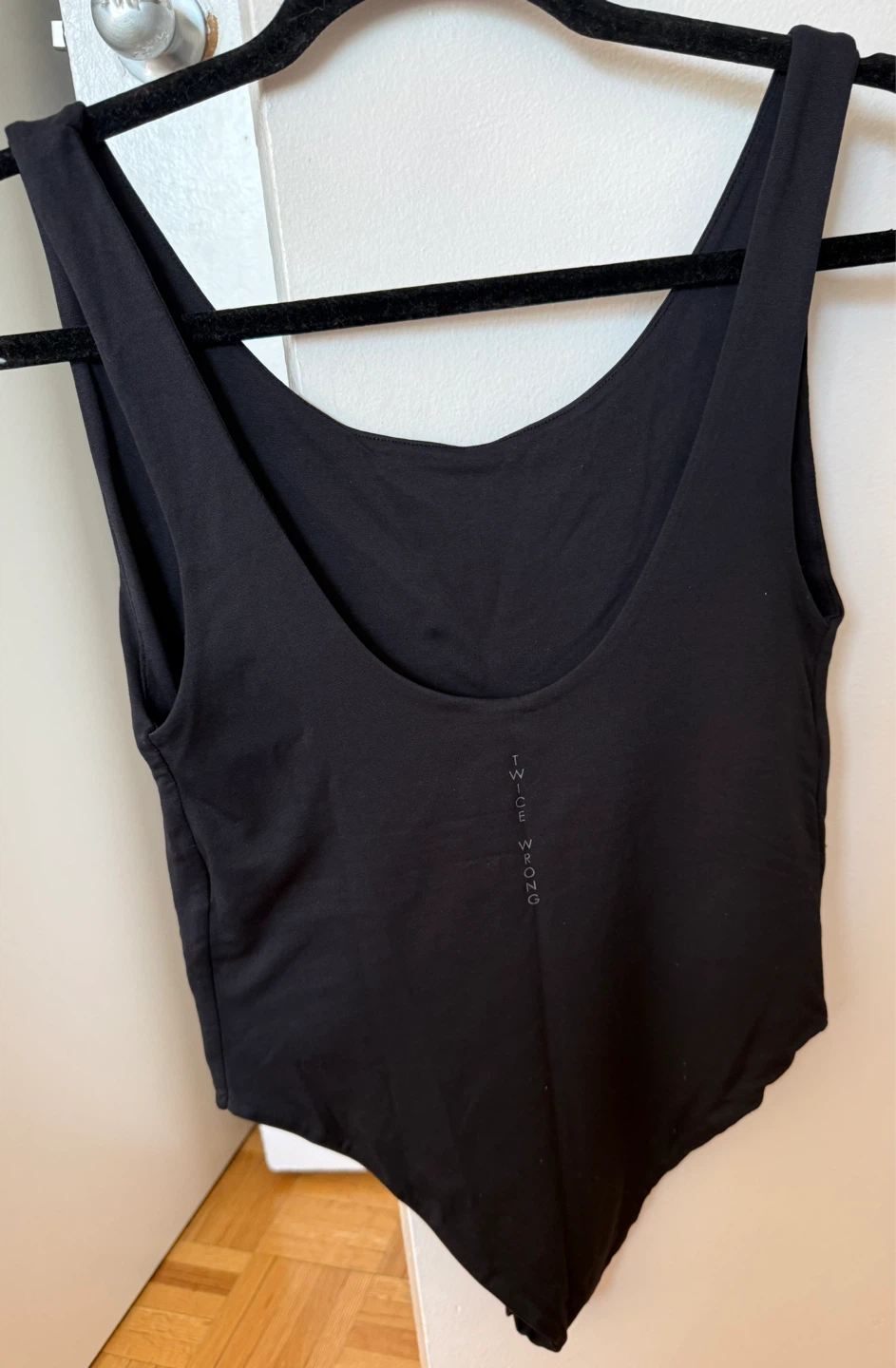 Zara Twice as Wrong Black Bodysuit - photo 4