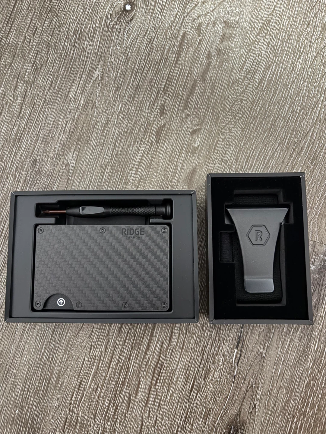 Ridge Wallet - Carbon Fiber 3k & money clip - photo 2