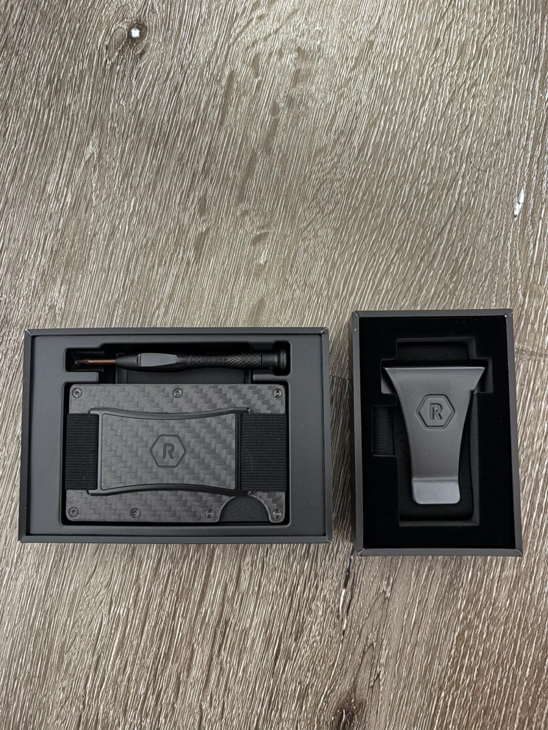 Ridge Wallet - Carbon Fiber 3k & money clip - photo 3