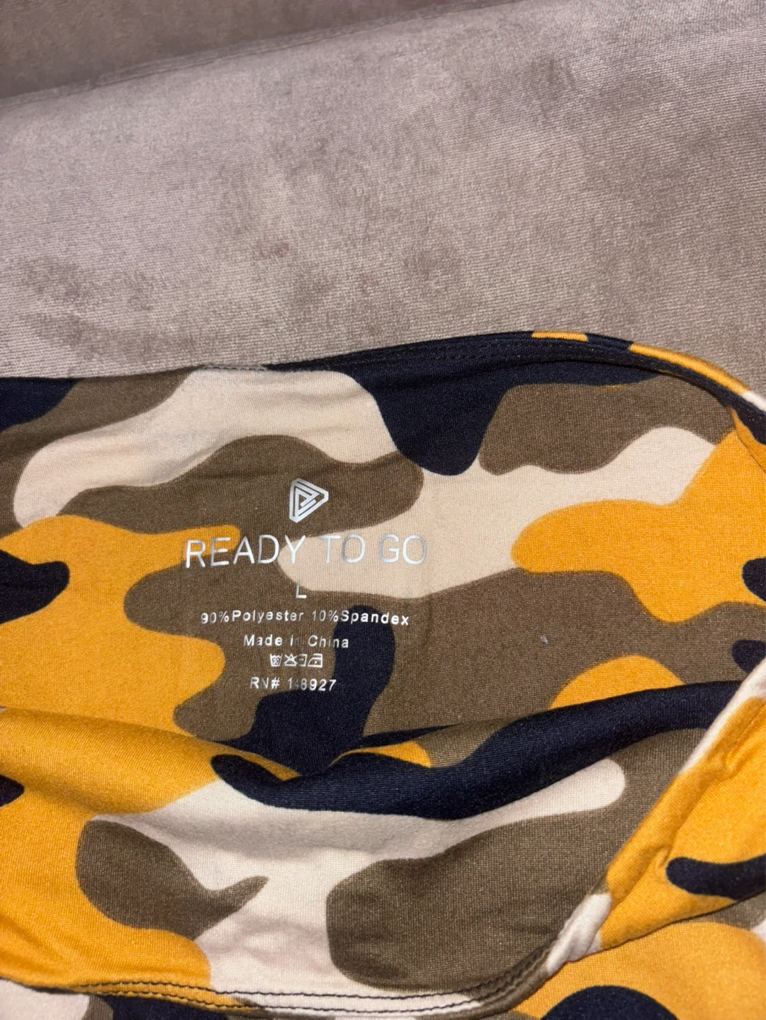 Ready to Go Camo Biker Shorts Size L - photo 2