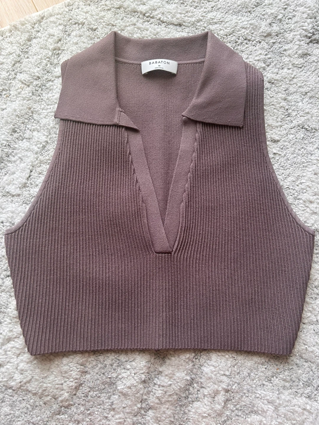 Babaton Knit Sleeveless Top