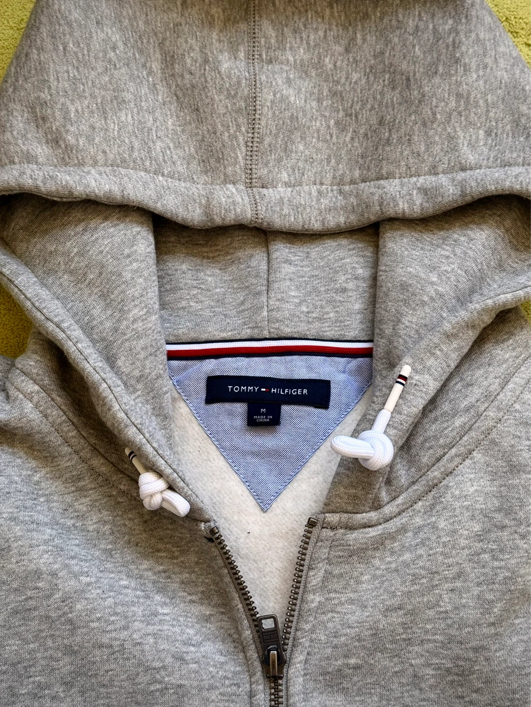 Tommy Hilfiger Grey Zip-Up Hoodie - photo 3