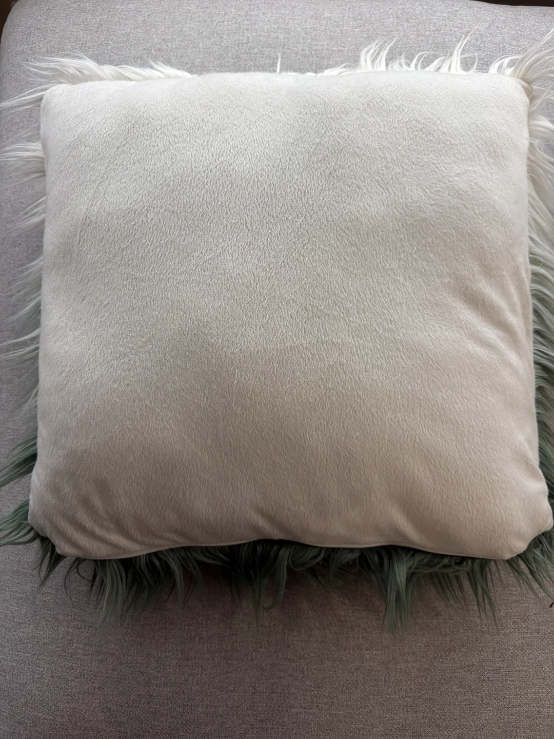 Faux Fur Throw Pillow - photo 2