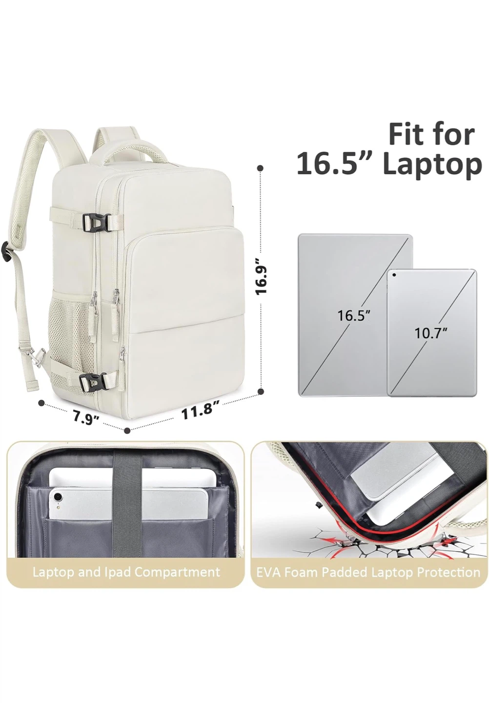 SNOFFIC BACKPACK (Beige) - photo 2
