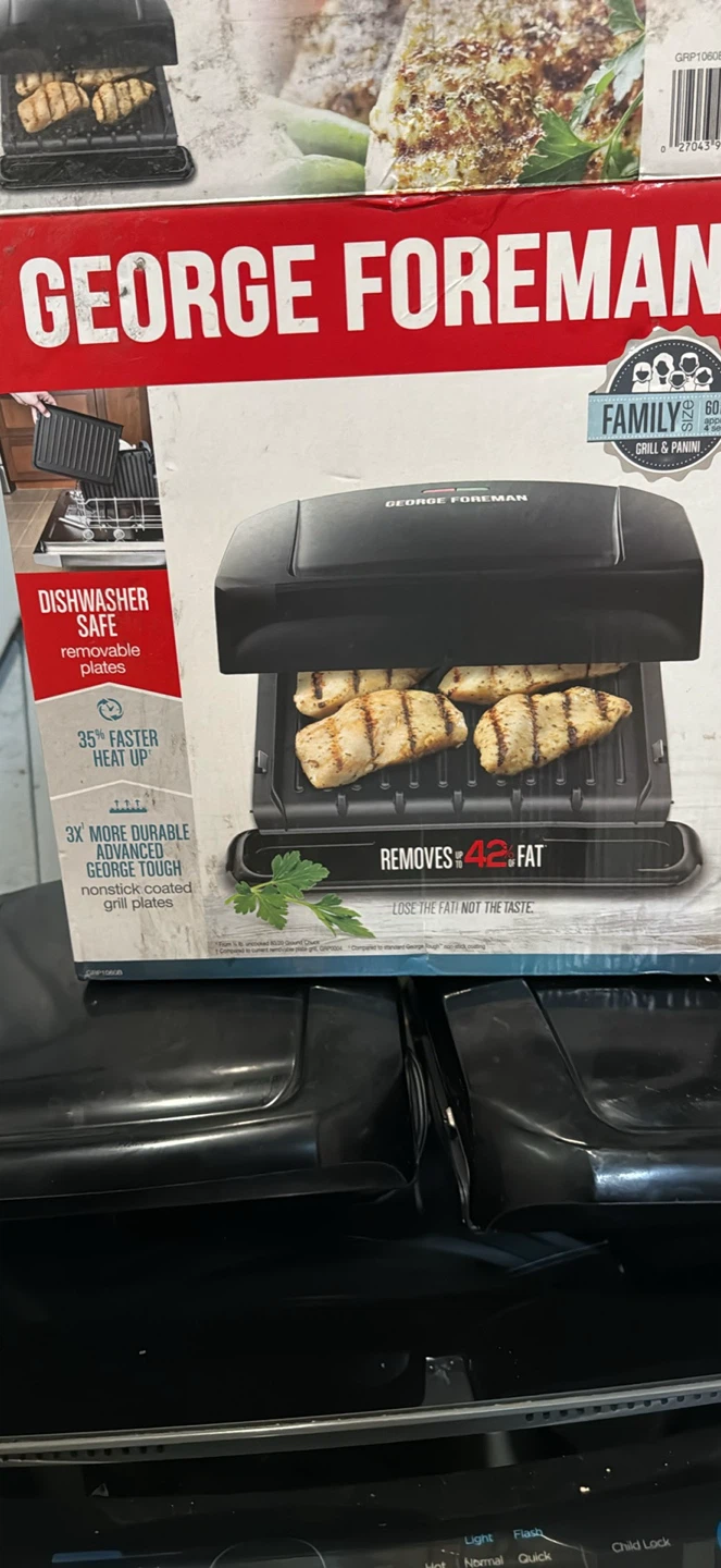George Foreman Family Grill & Panini