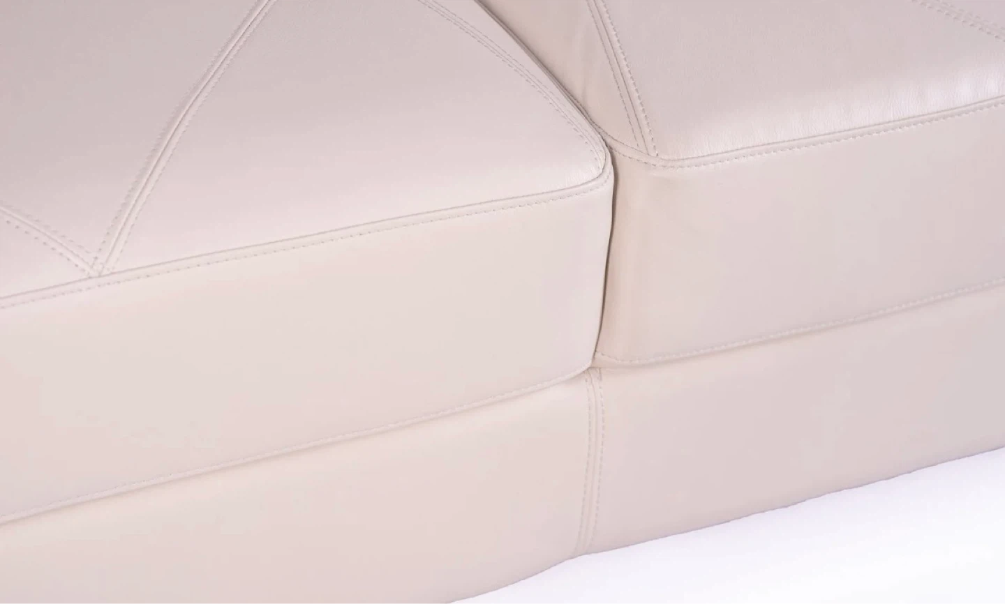 *** Genuine Leather Sofa Set – Excellent Condition *** - photo 3