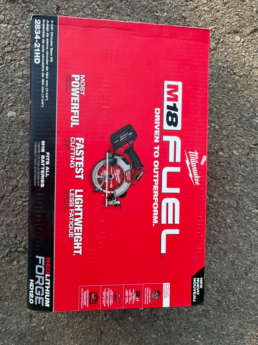 Milwaukee M18 FUEL Circular Saw Kit 2834-21HD