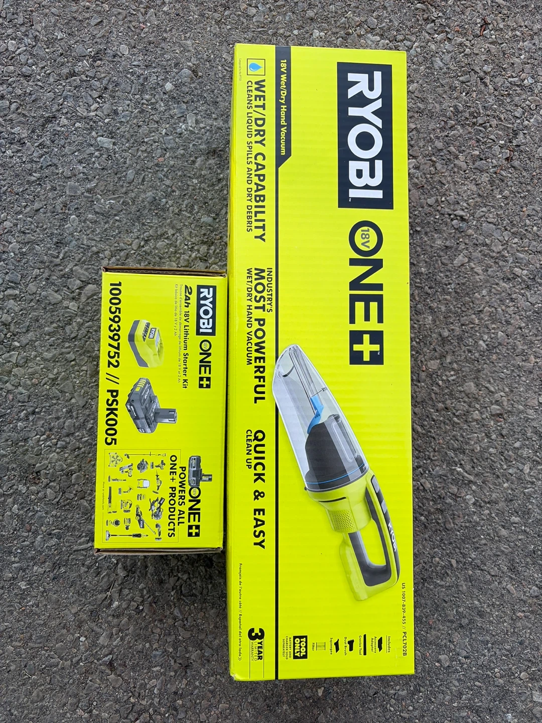 Ryobi ONE+ 18V Cordless Hand Vacuum Kit