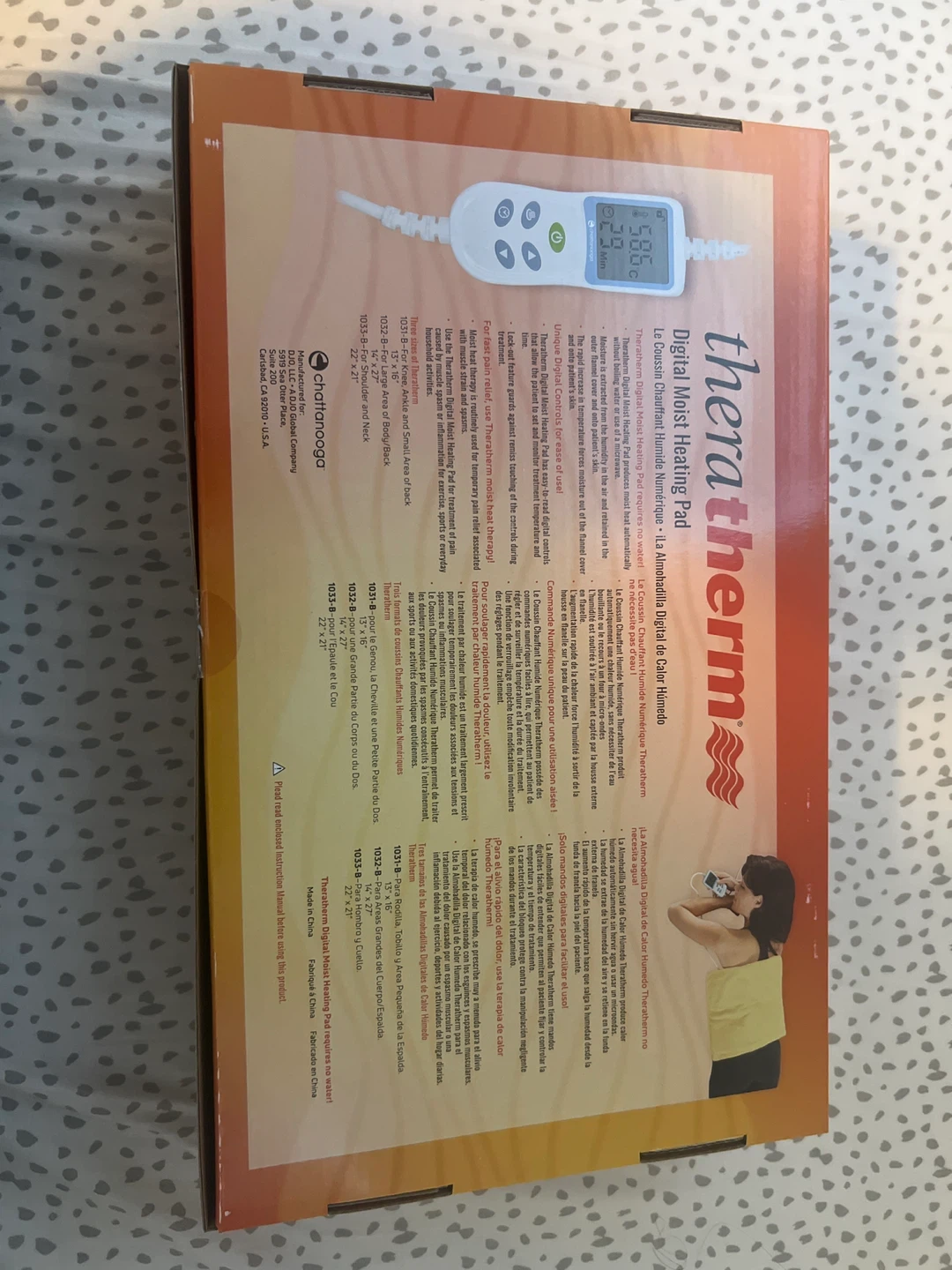 TheraTherm Digital Moist Heating Pad - photo 2