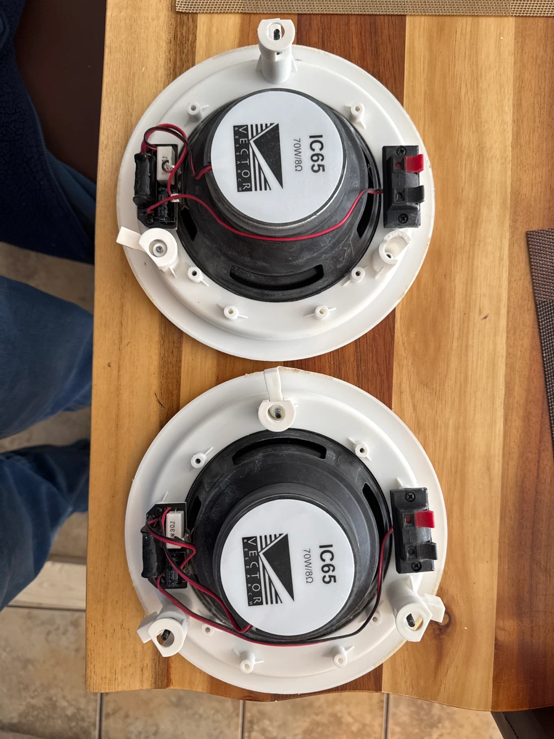 Vector Research IC65 6.5″ In-Ceiling Speakers (Pair)