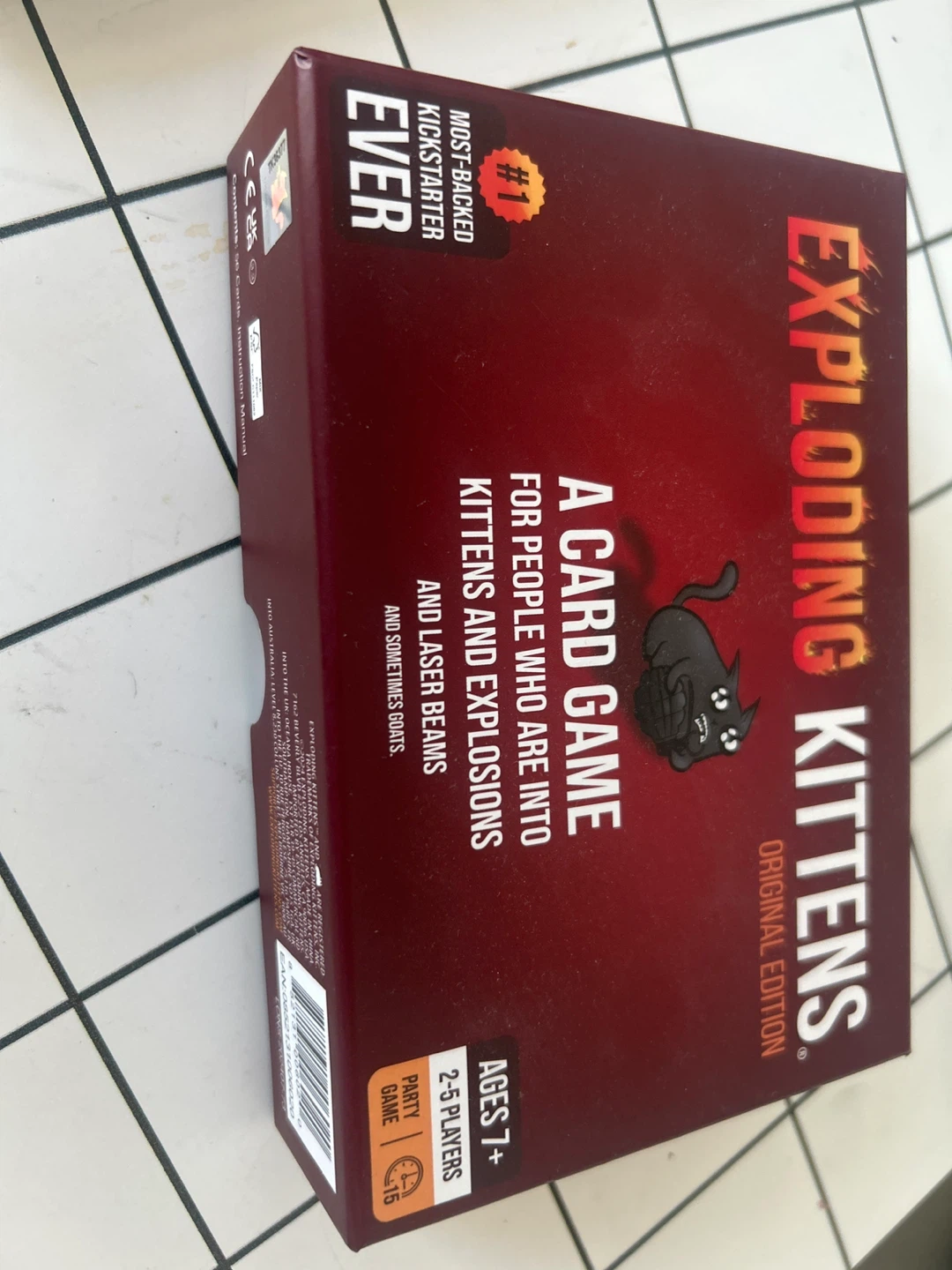 Exploding Kittens Original Edition Card Game - photo 4