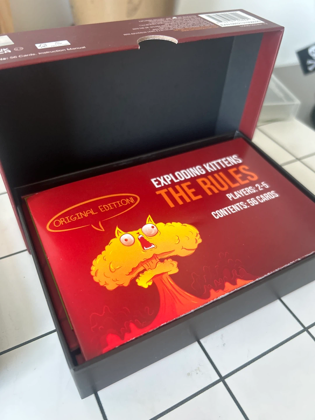 Exploding Kittens Original Edition Card Game - photo 2