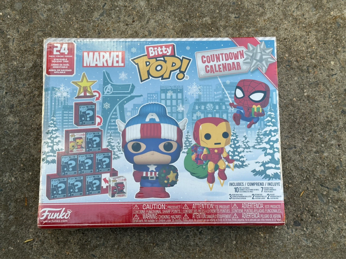 Funko Marvel Bitty Pop! Countdown Calendar