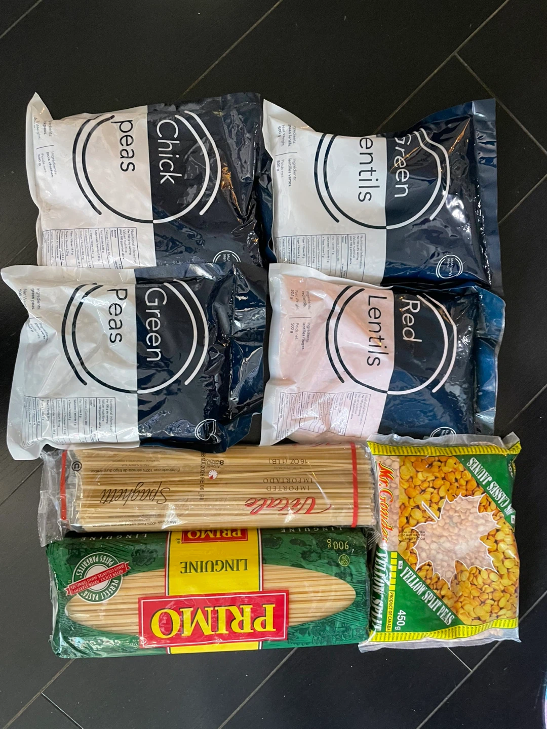 Assorted Lentils, Peas, and Pasta Bundle