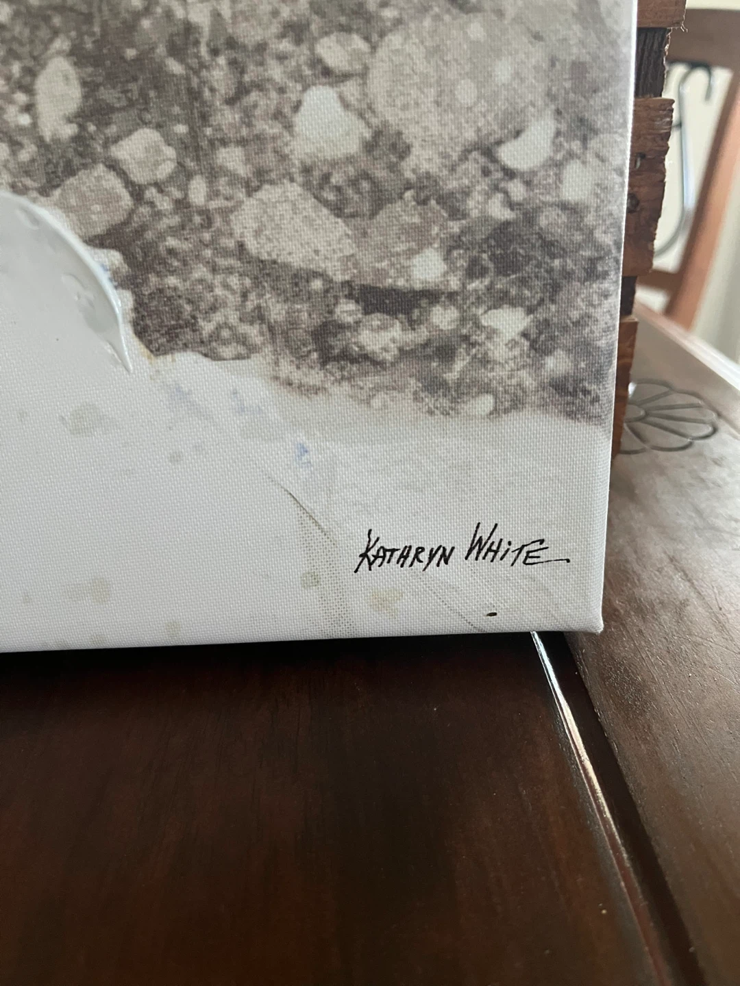 Kathryn White Believe Squirrel Winter Christmas Canvas Art - photo 5