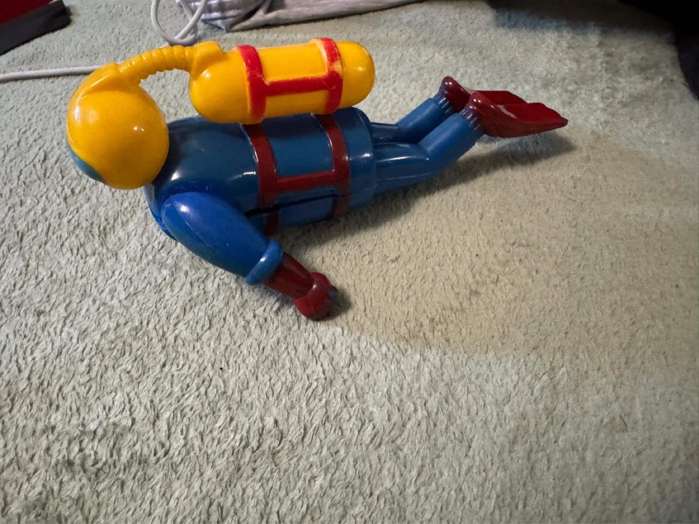 Vintage Diving Toy Figure