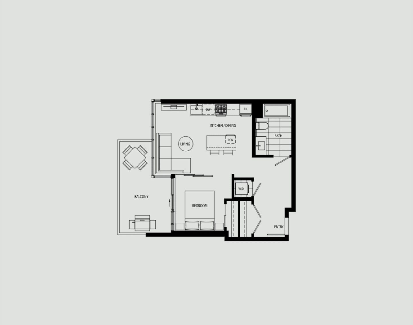 Brand new studio in Brentwood