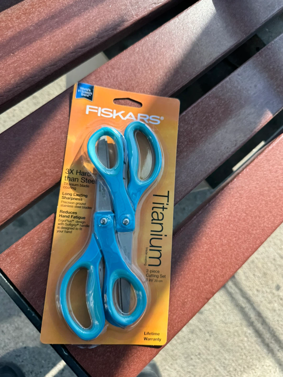 Fiskars Titanium 2-Piece Cutting Set
