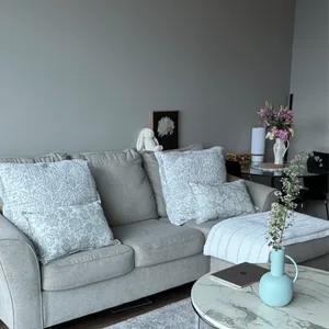 Kestrel Sofa Chaise with pillows