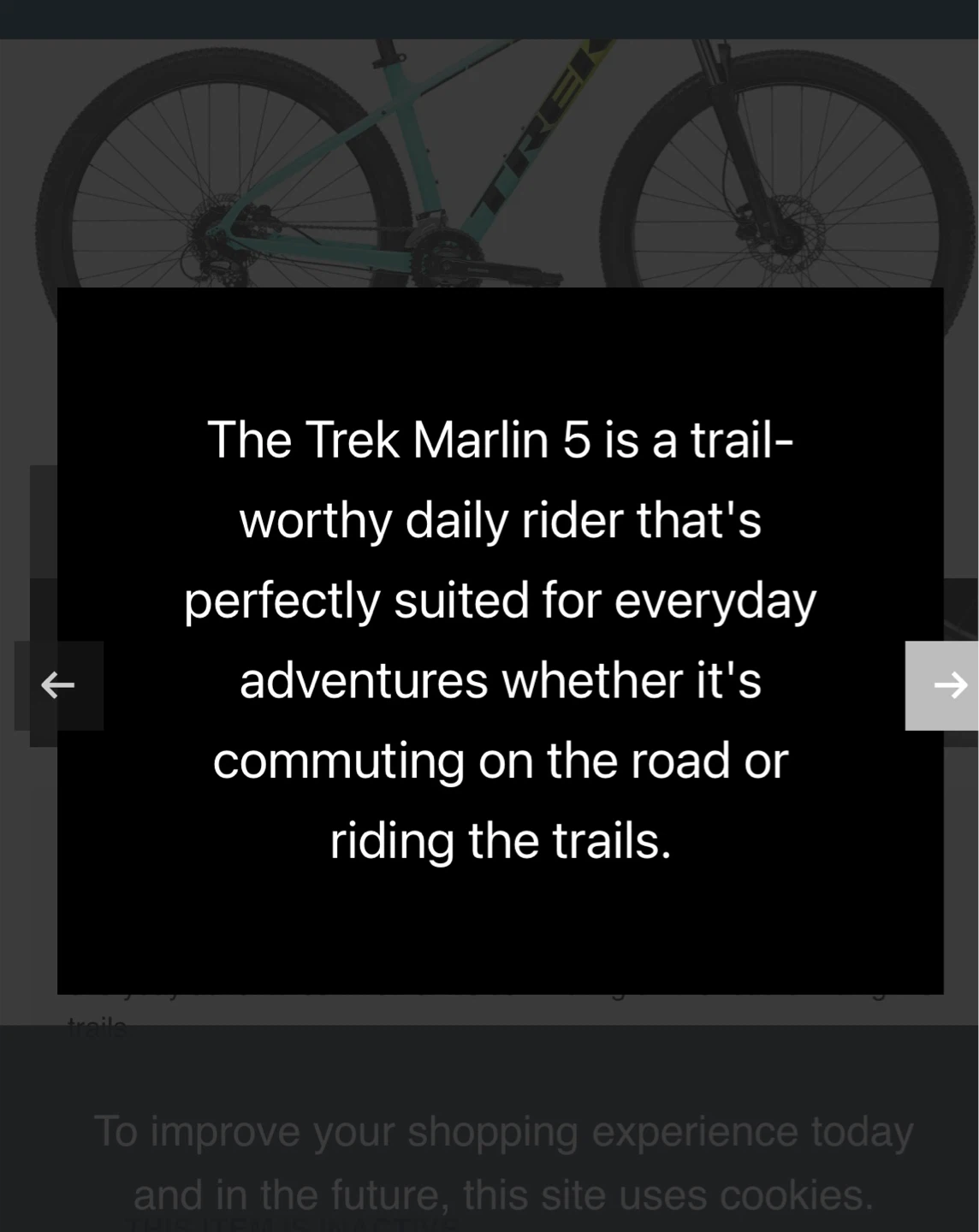 Trek Marlin 5 Mountain Bike - photo 2