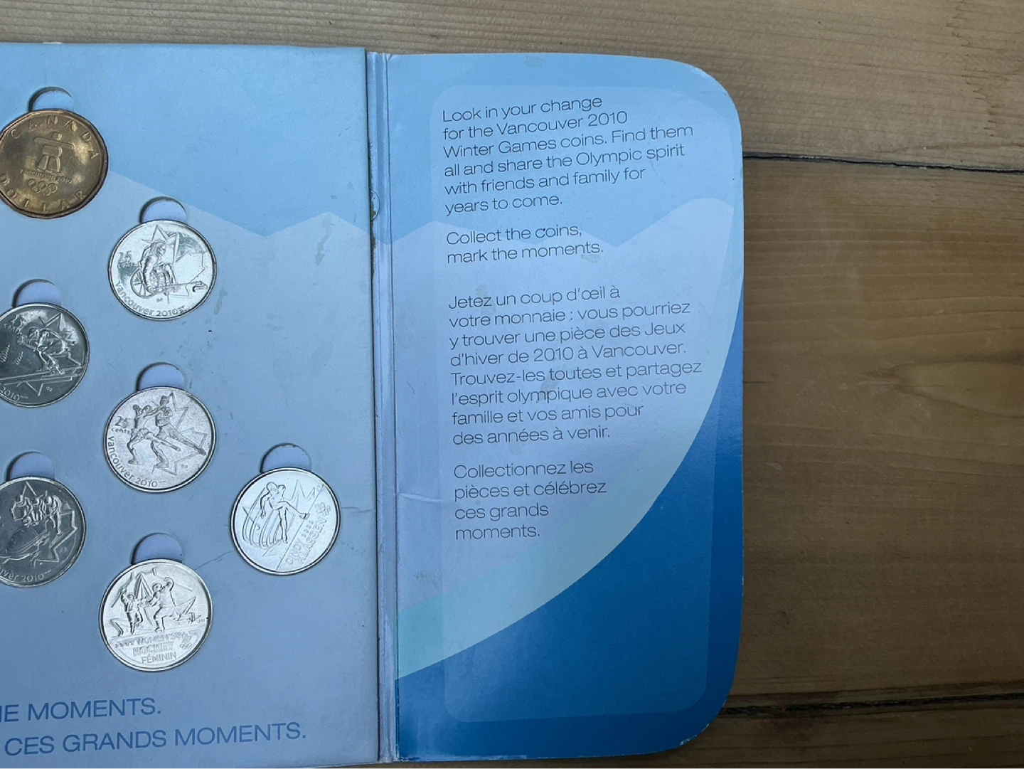 2010 CANADA VANCOUVER Olympics 17 Complete Coins Set Folder - photo 3