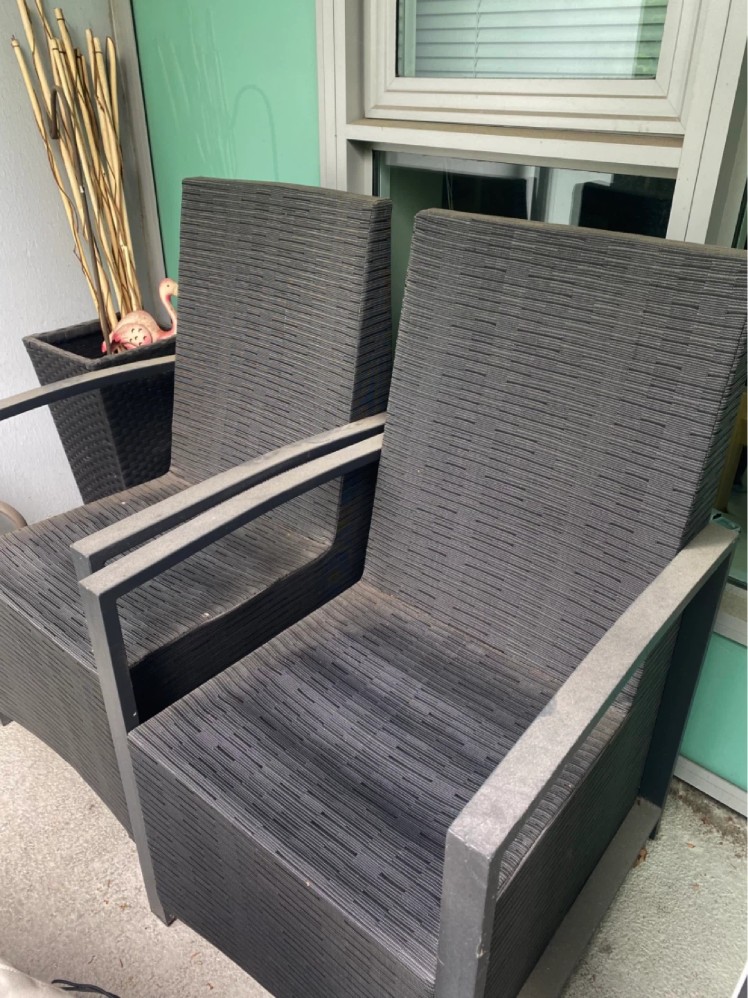 Outdoor Armchairs - Set of 2