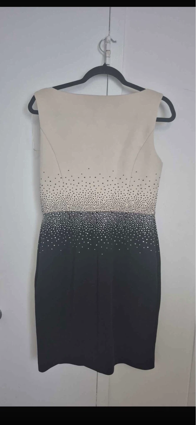 Calvin Klein Sleeveless Sheath Dress with Embellishment - photo 2