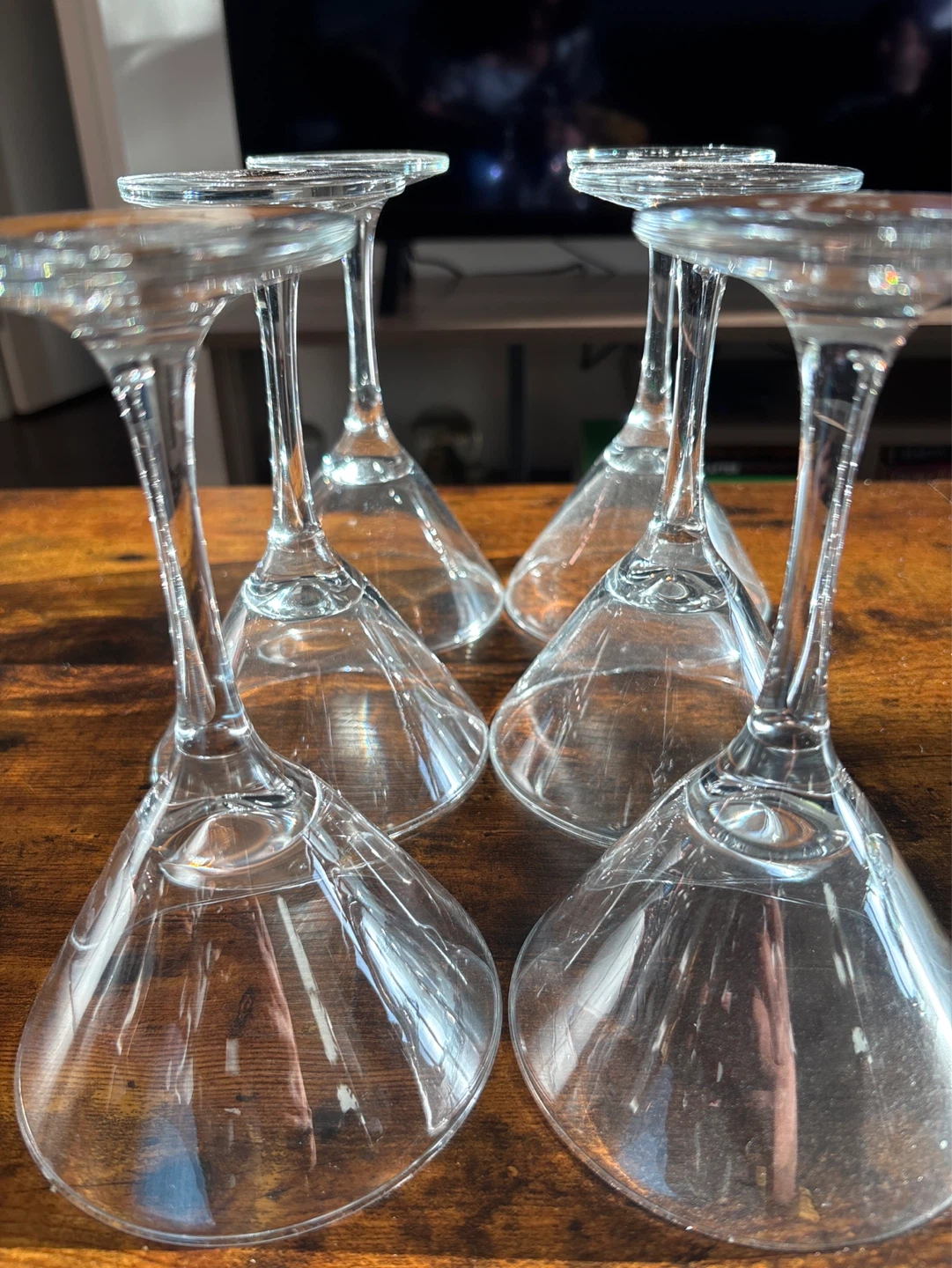 Set of 6 Martini Glasses