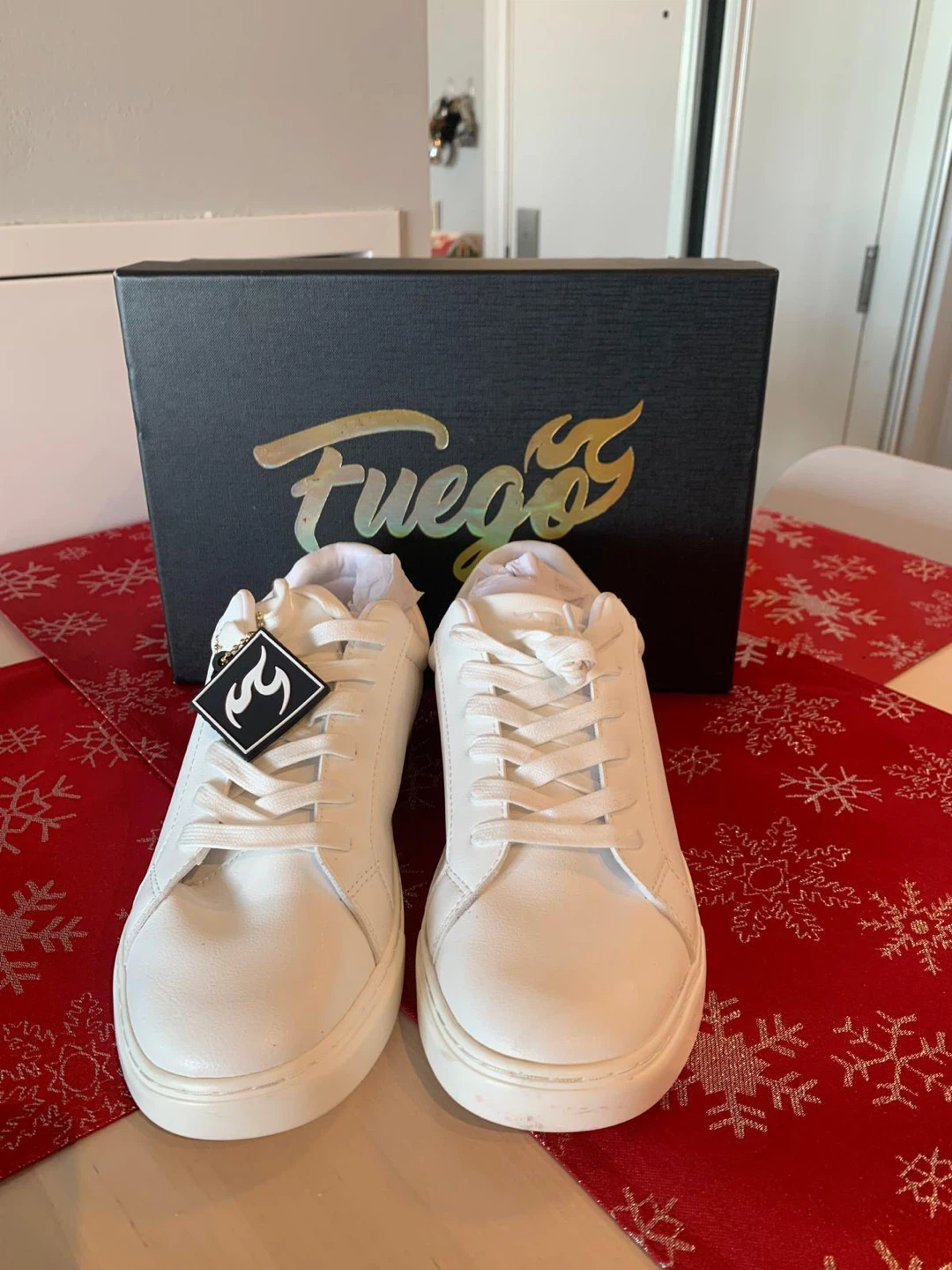 Fuego White Sneakers in Box - photo 2