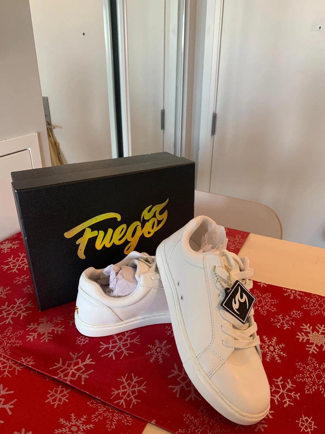 Fuego White Sneakers in Box - photo 5