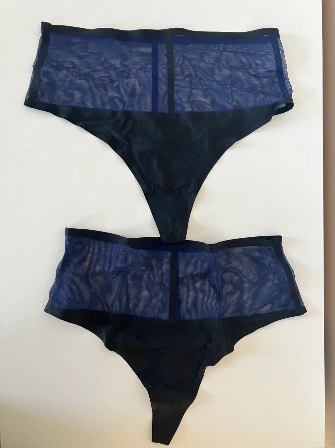 Victoria’s Secret Mesh Bralette and High Waisted Thong Set - photo 4