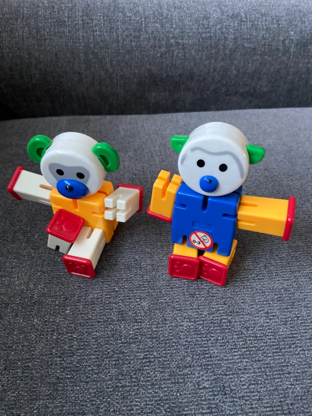 Flexi-Zoo Monkey Building Toys (2 Pack)