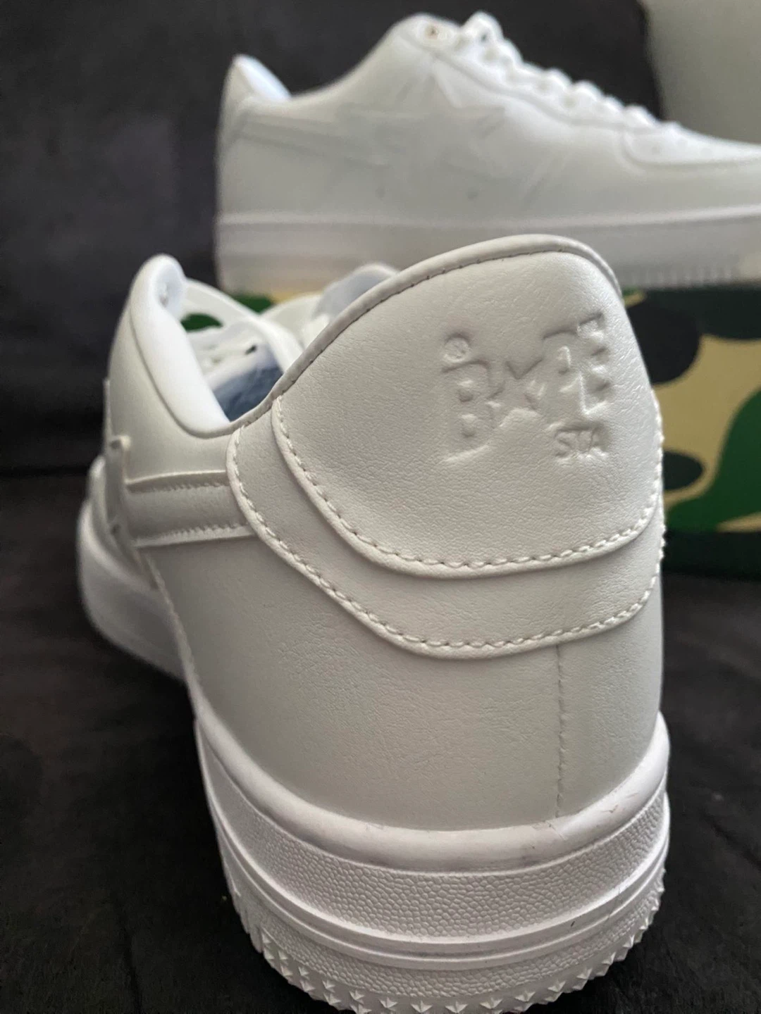 BAPE STA Low White Sneakers - photo 3