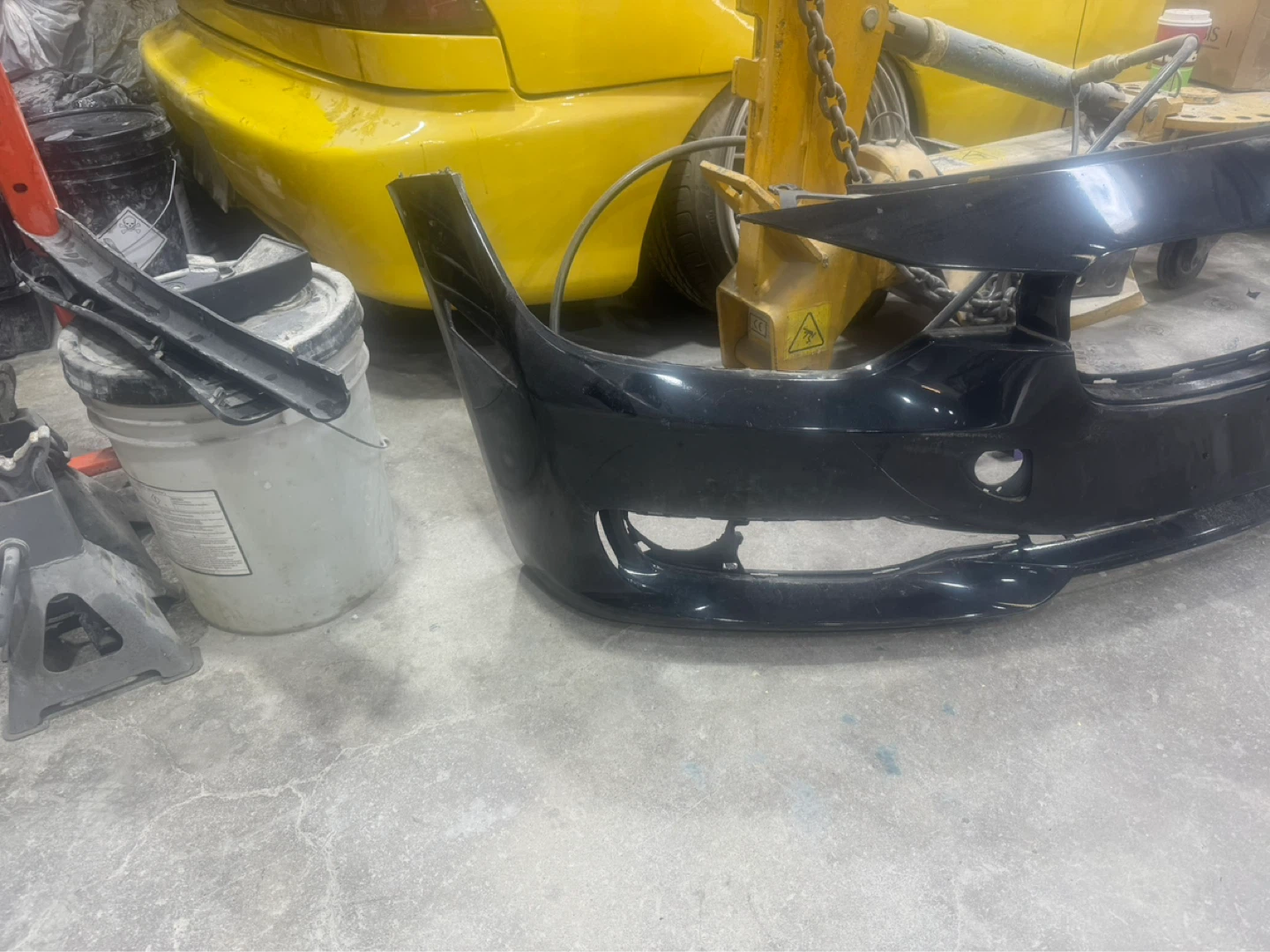 BMW  328 Black Front Bumper - photo 3