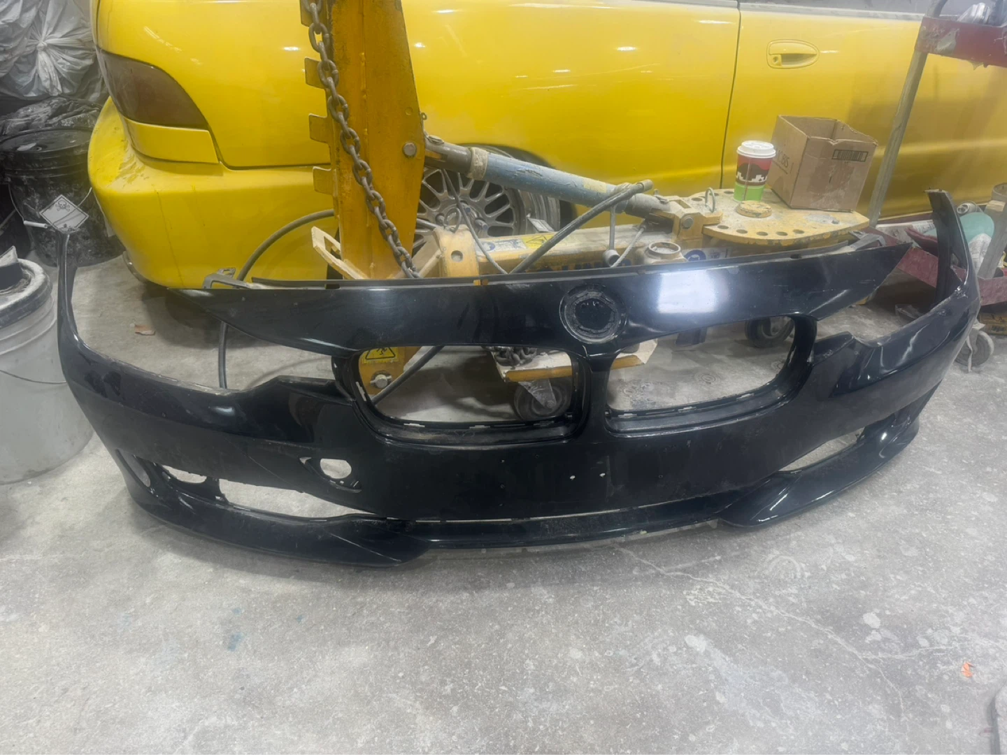 BMW  328 Black Front Bumper