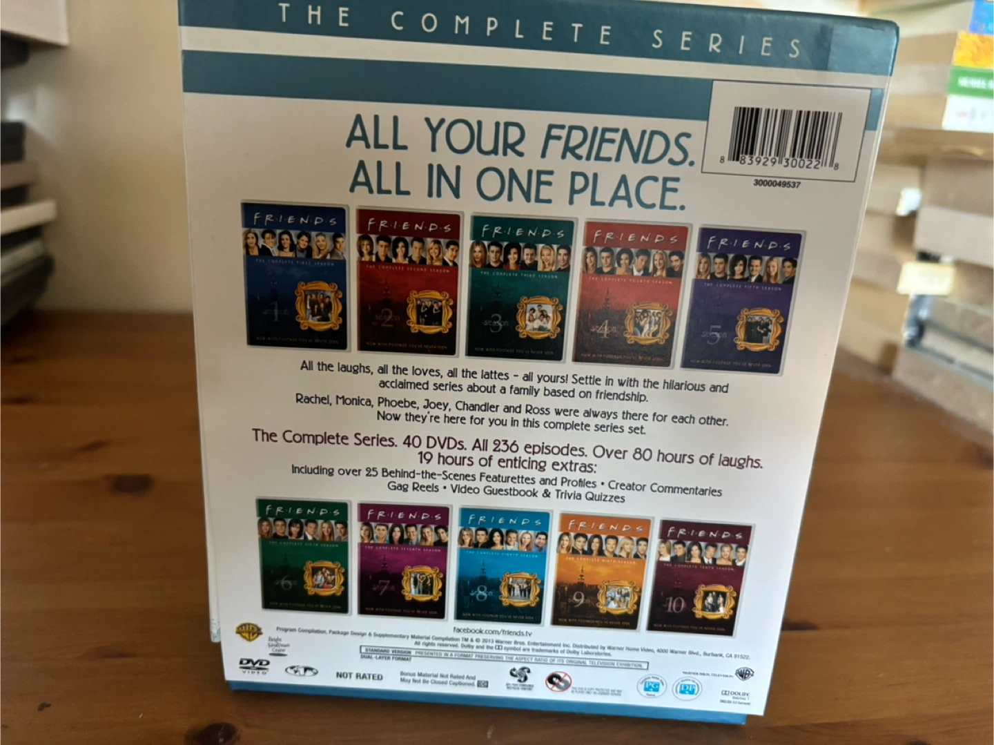 Friends The Complete Series DVD Box Set - photo 2